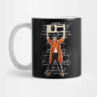 Say Anything... Retro 80s John Cusack Tribute Mug